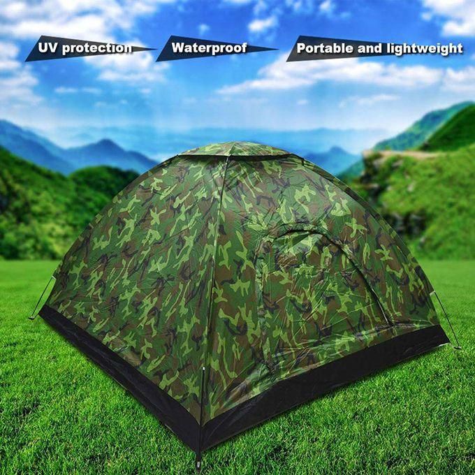 Tente Militaire Dextérieur Portable Tente De Camping Familiale Pour 4 Personnes