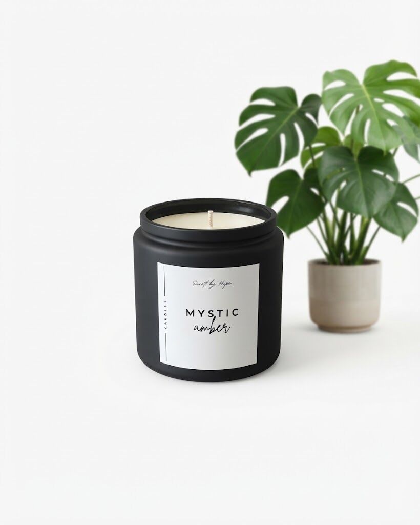 Bougie Ambre Foncé