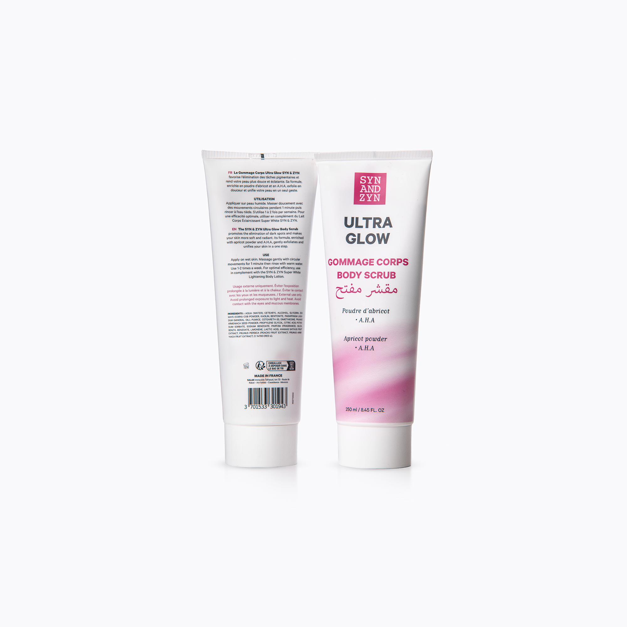 GOMMAGE CORPS ÉCLAIRCISSANT : 250 ML thumbnail 2