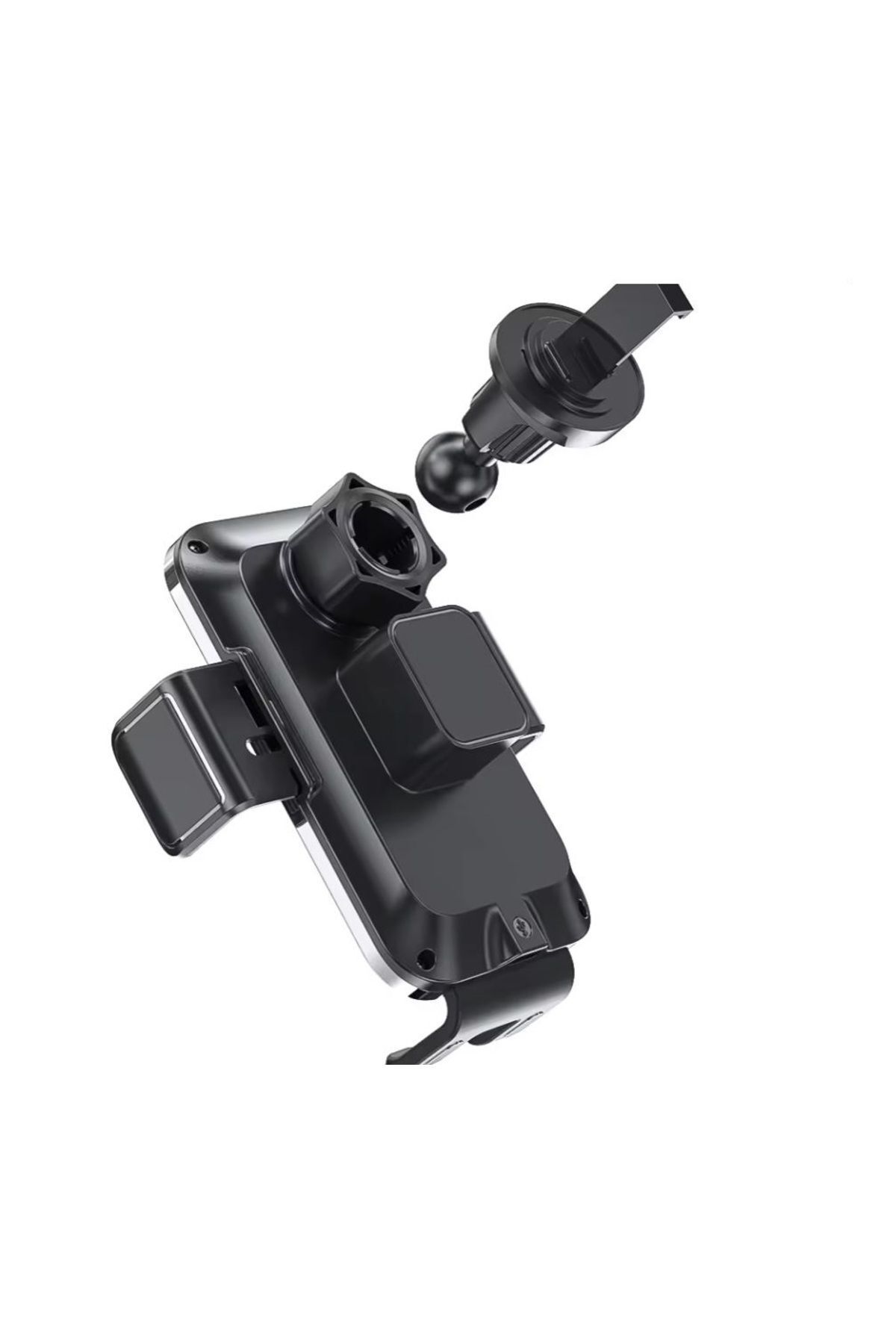 Support de téléphone à serrage automatique à charge rapide, 15W, grille daération