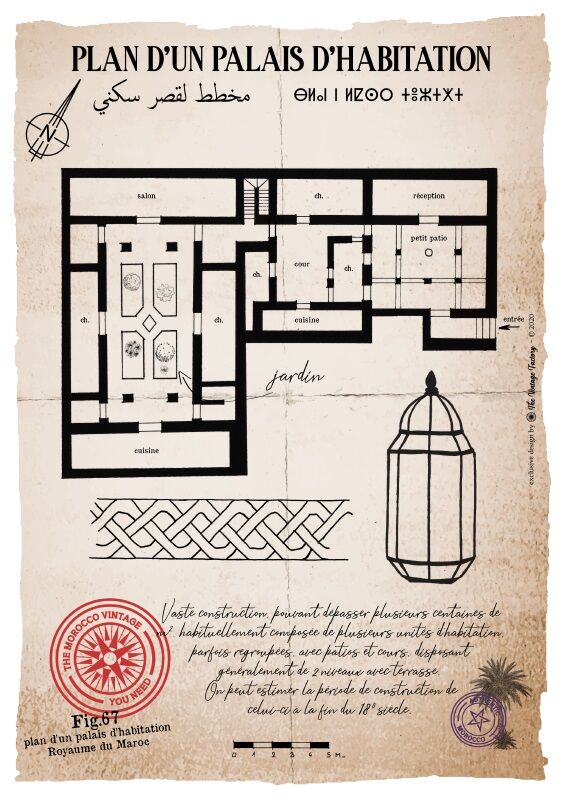 Affiche du plan d'un Palais d'habitation thumbnail 2