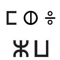 Affiche : planche optique, type échelle Monoyer, caractères tifinagh thumbnail 4