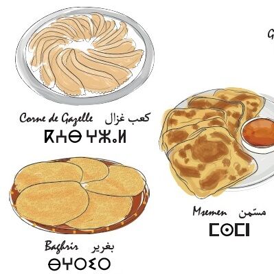 Affiche : les spécialités culinaires sucrées du Maroc thumbnail 4