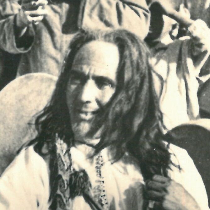 Affiche d'une vue ancienne de Marrakech - Un charmeur de serpents - vers 1920 - reproduction thumbnail 4