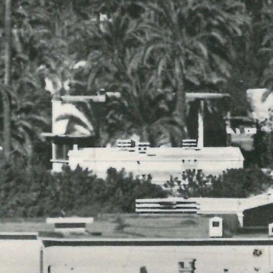 Affiche d'une vue ancienne de Marrakech - L'hôpital civil - vers 1940 - reproduction thumbnail 3