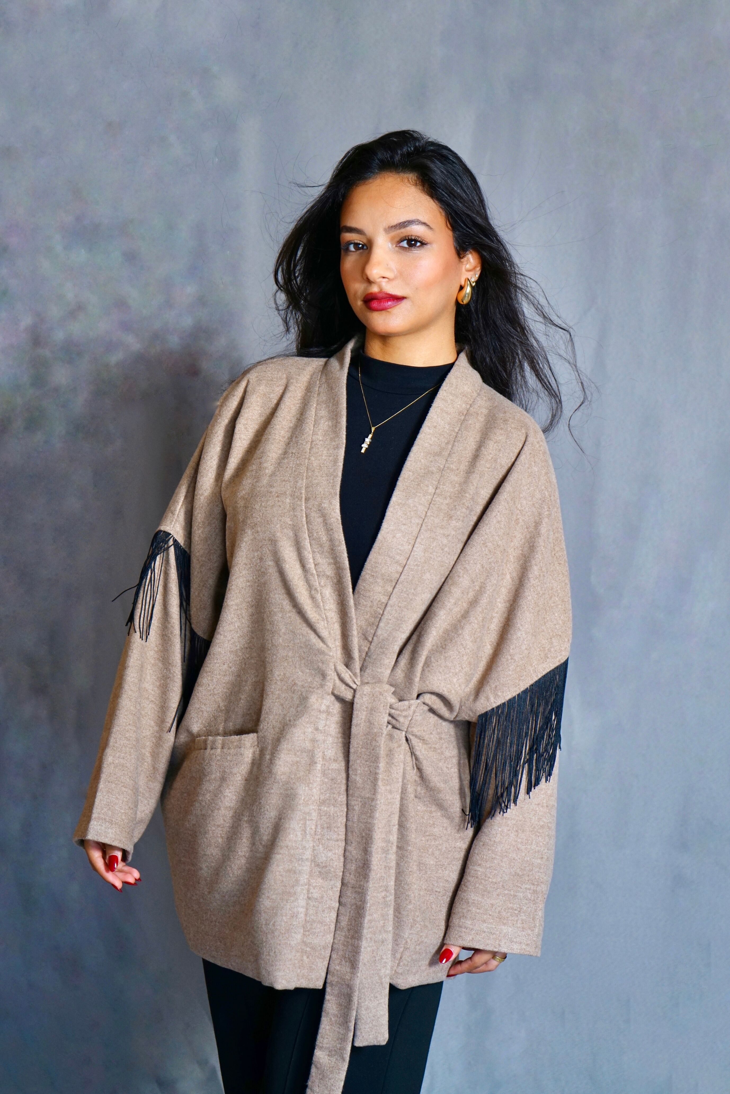 BOHOMÉ KIMONO COAT thumbnail 4