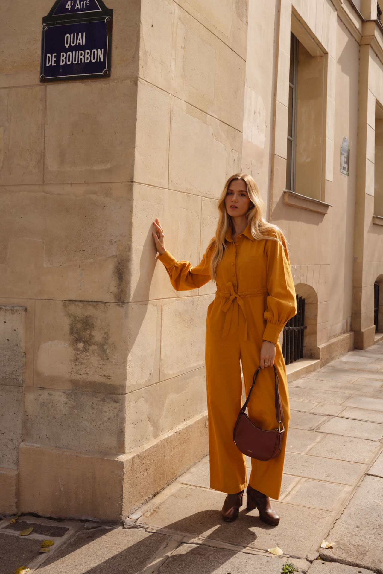 Combinaison Lisa Moutarde