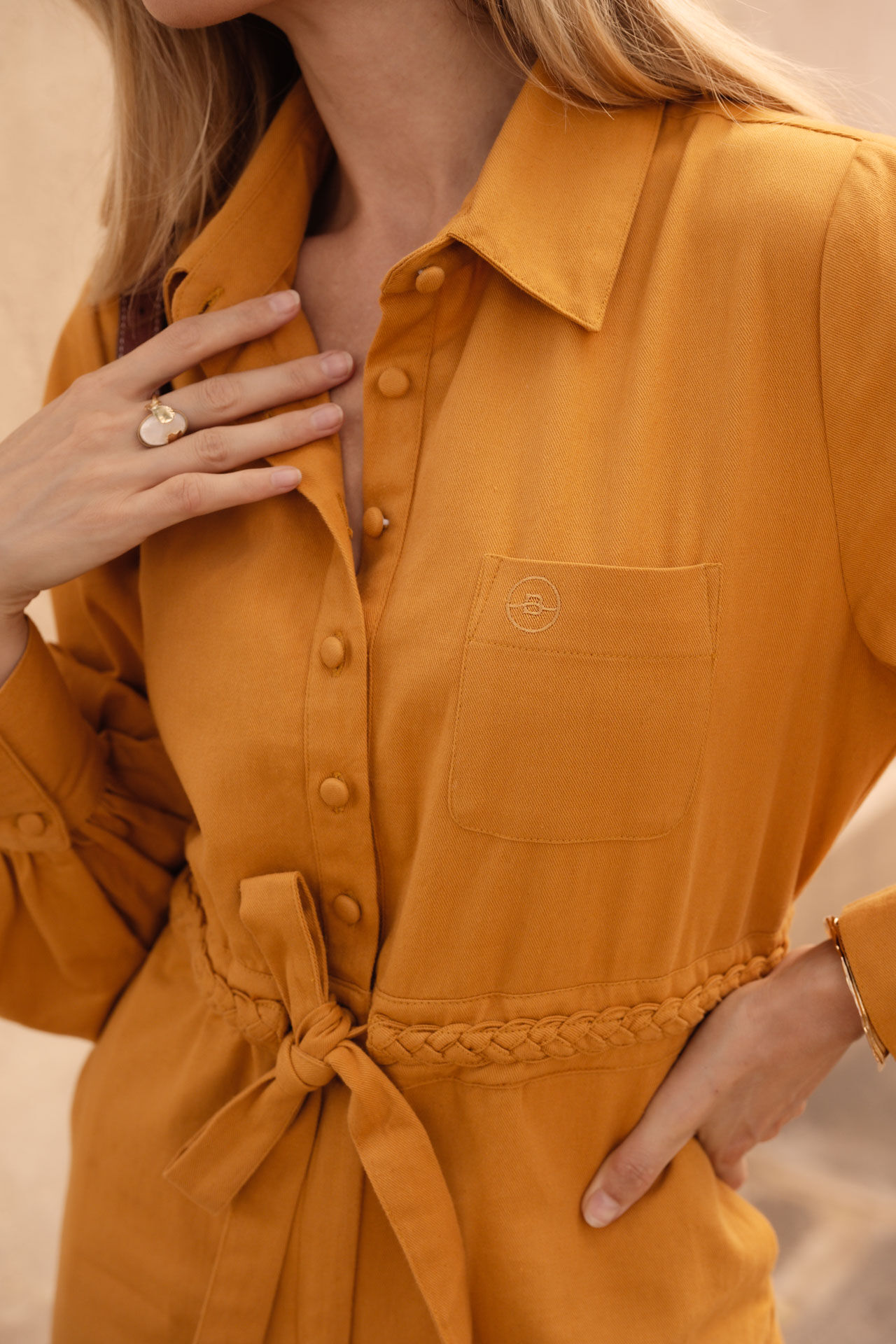 Combinaison Lisa Moutarde thumbnail 4