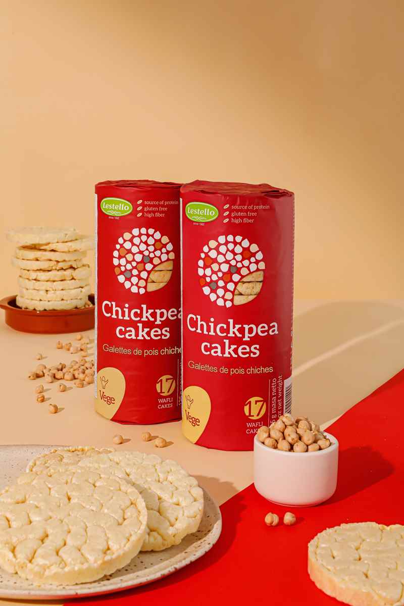 Galettes de Pois Chiches Sans Gluten Lestello 135g