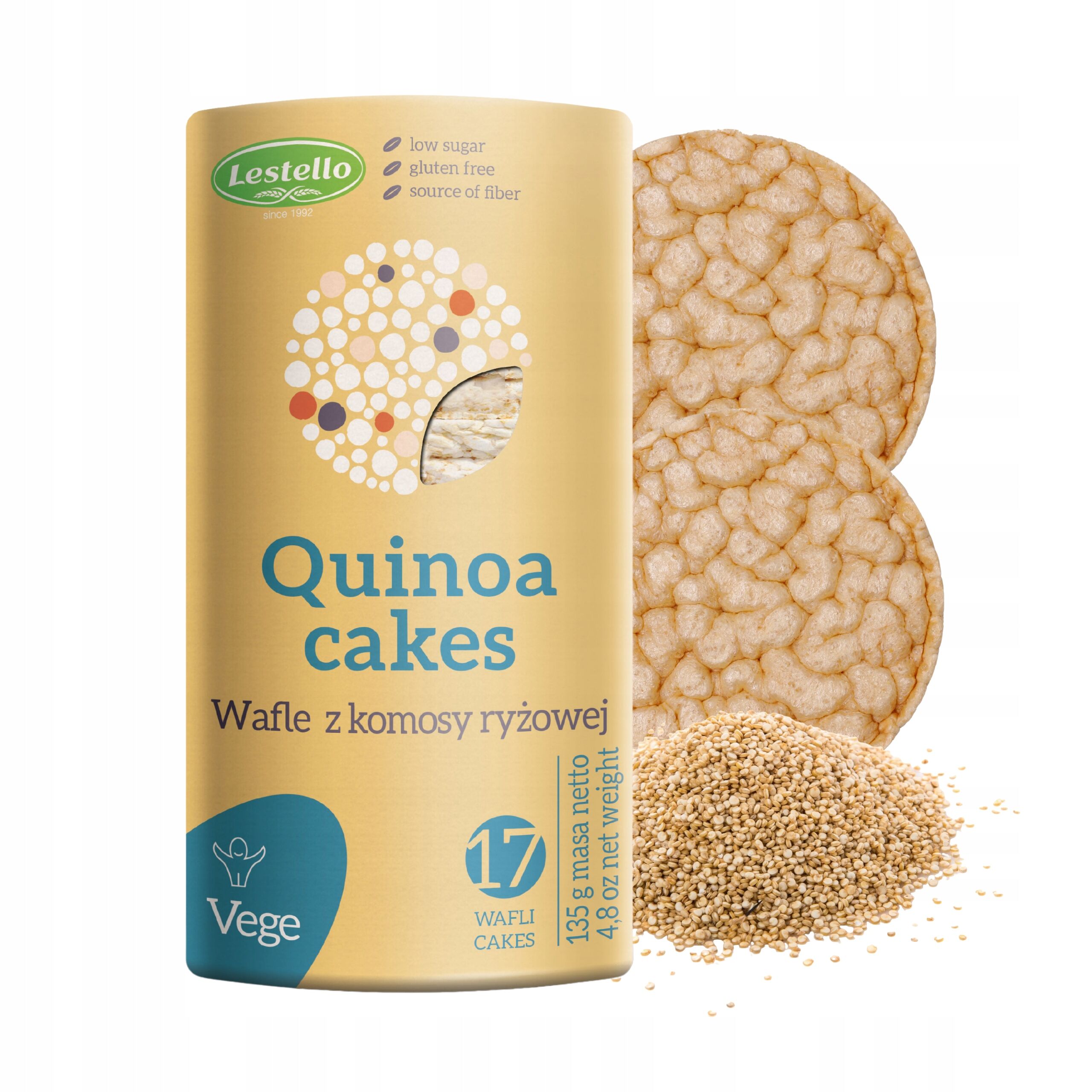 Galettes de Quinoa Sans Gluten Lestello 135g