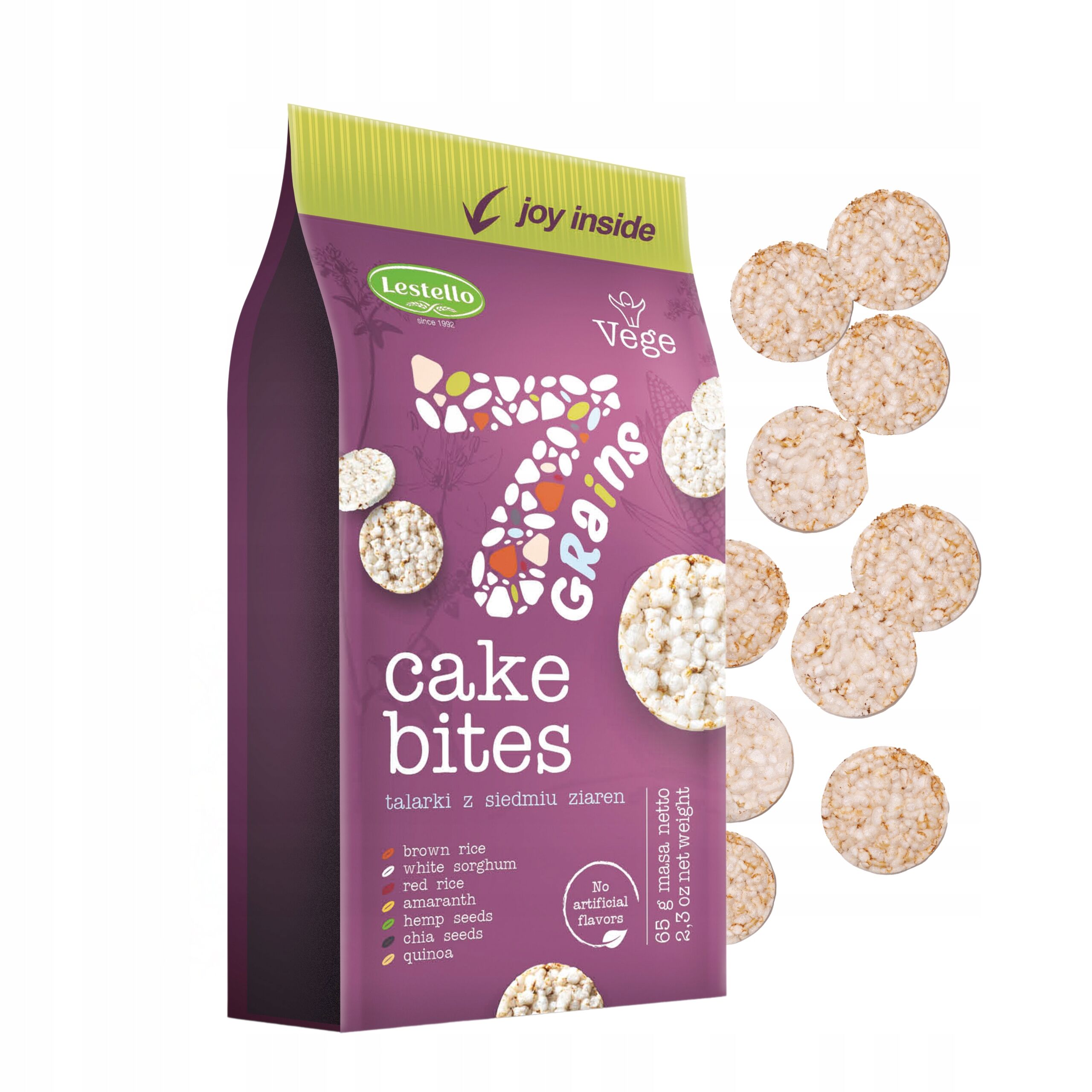 Mini Galettes aux 7 Graines Lestello 65g