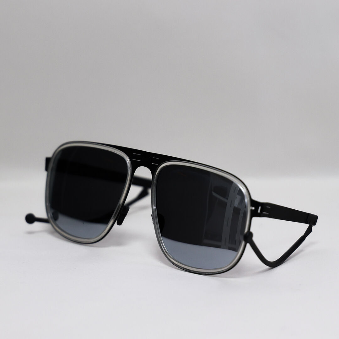 BOXER MATTE BLACK / CRYSTAL / SILVER MIRROR