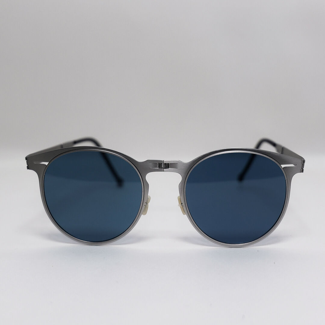 RIVIERA BRUSH SILVER / NAVY BLUE