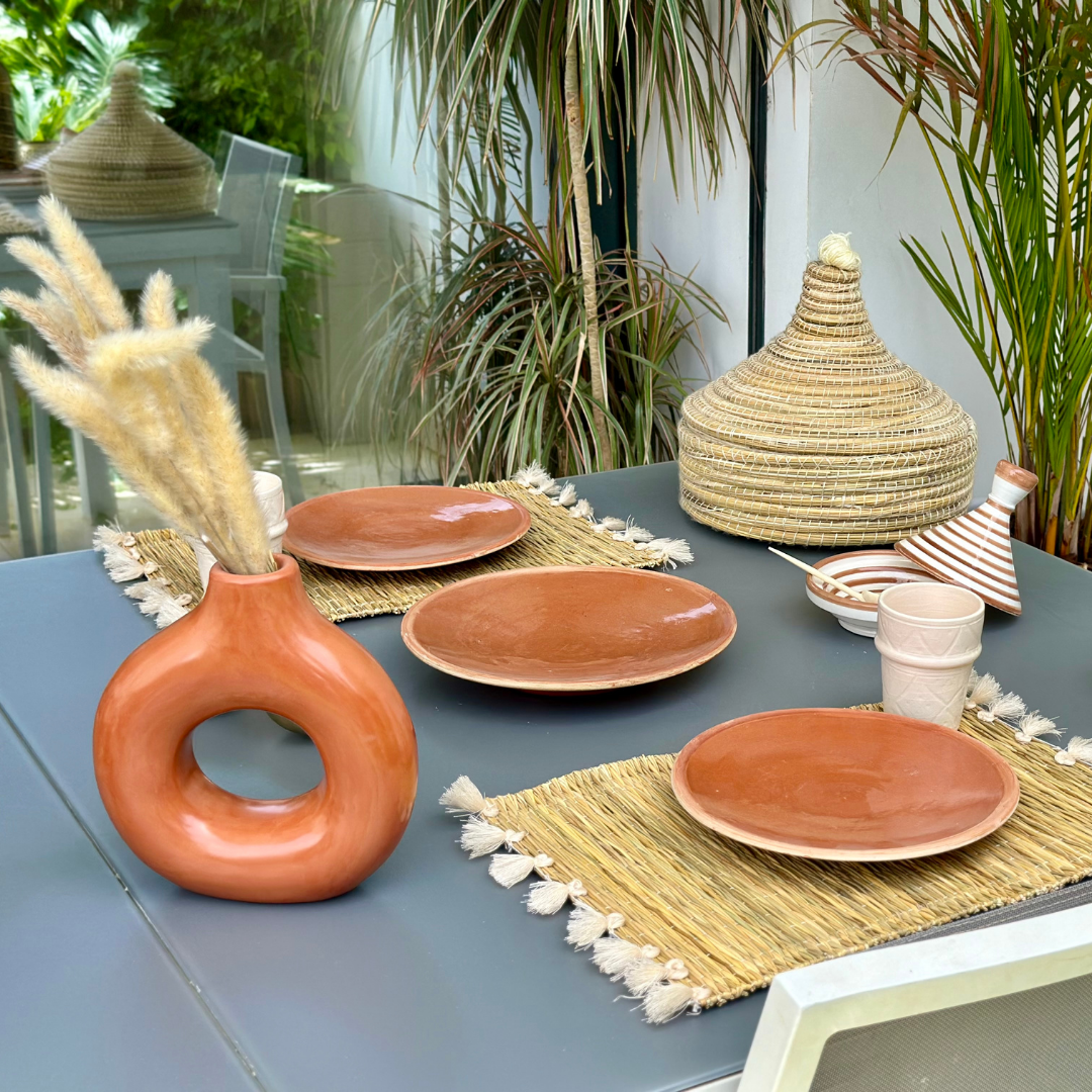Assiette Terracota Simple 