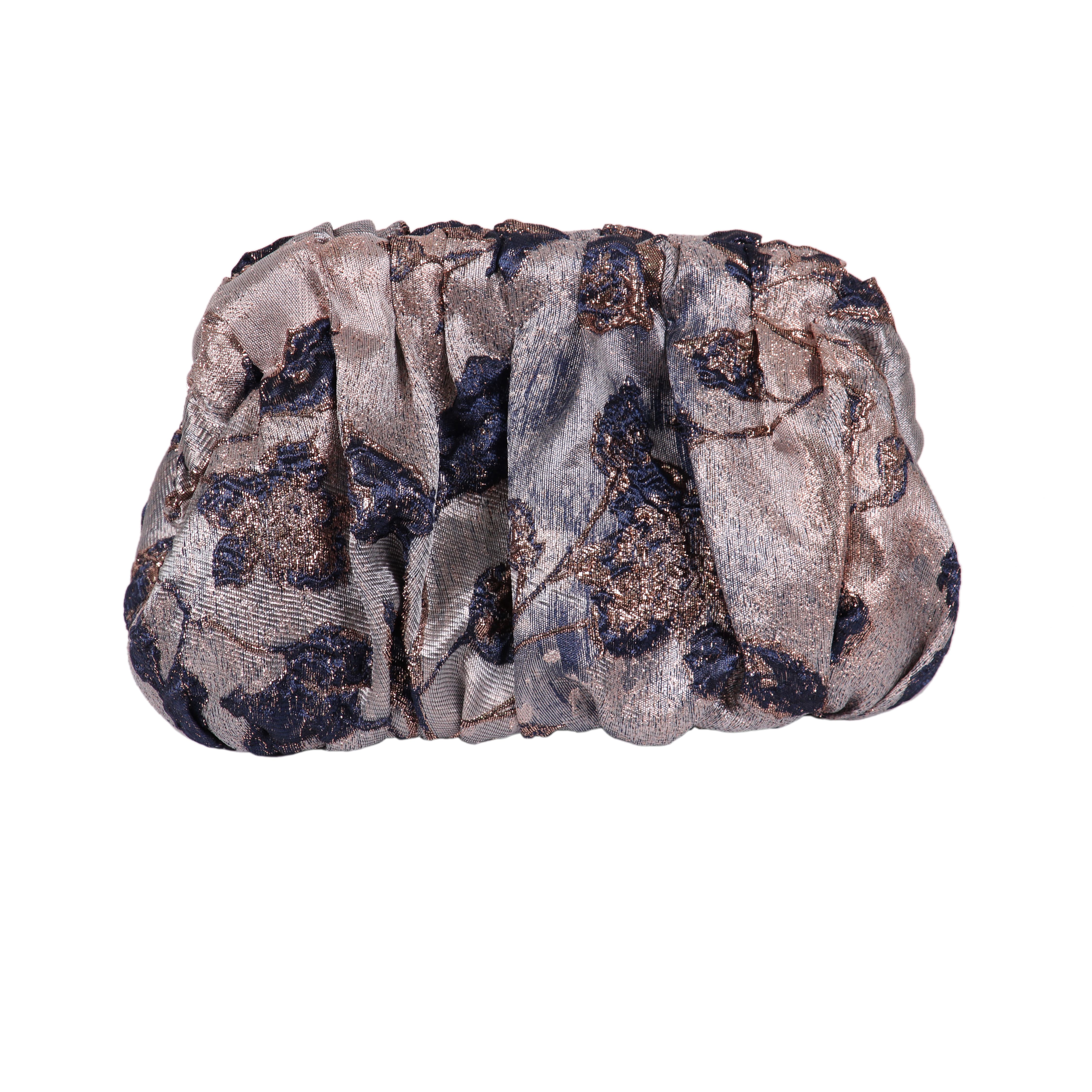 Sac En Brocart A Fleurs