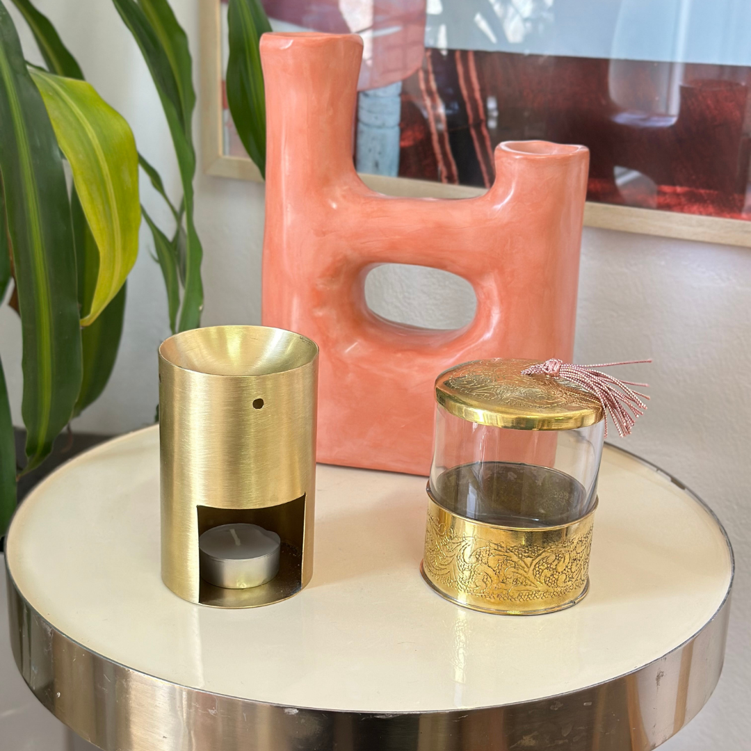 Diffuseur en laiton doré