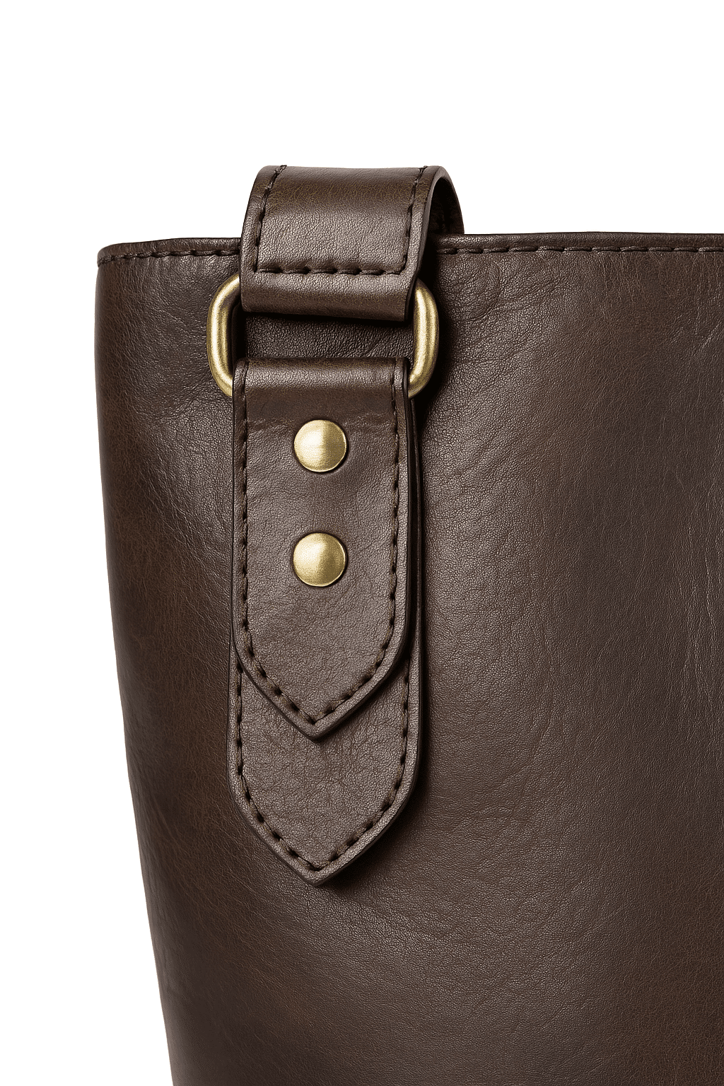 Fourre-tout élégant en cuir - Sophistication artisanale thumbnail 2