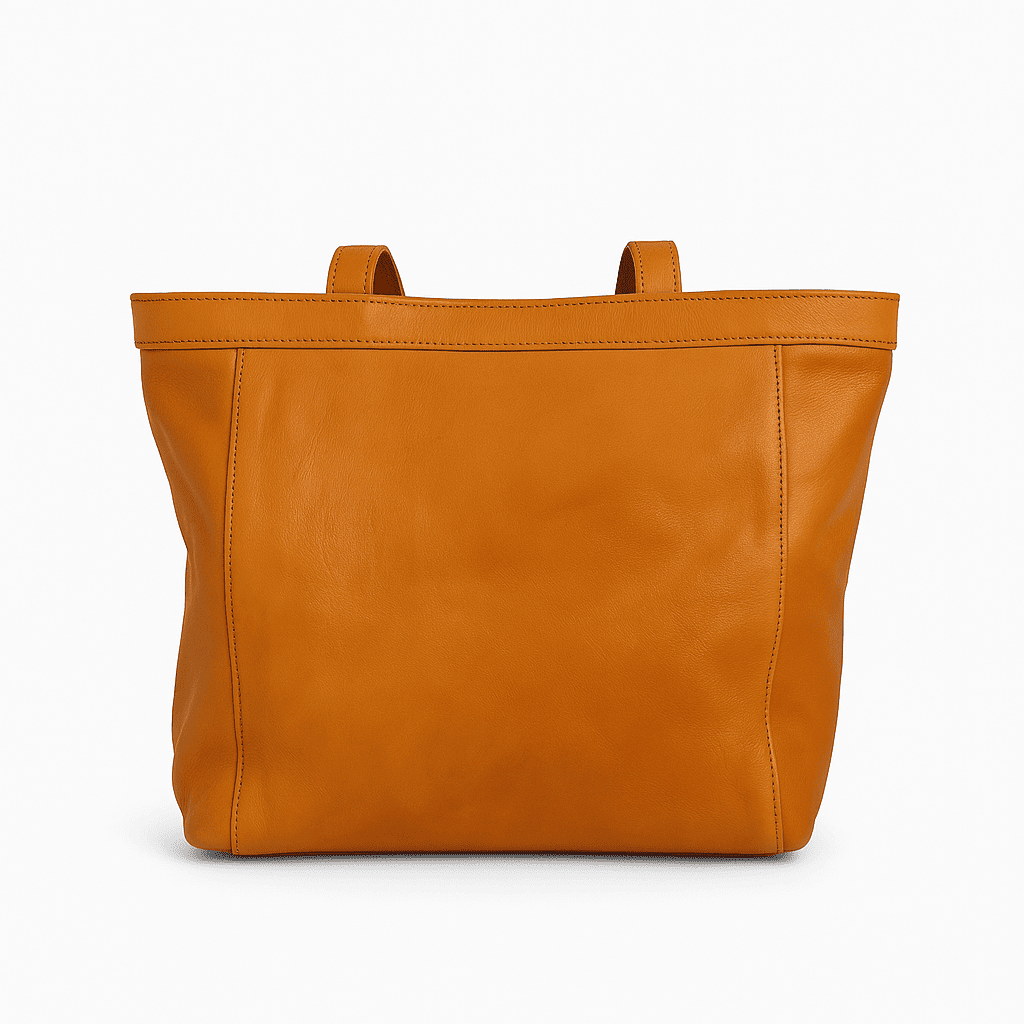 Sac Fourre-tout En Cuir Marocain Fabriqué À La Main.