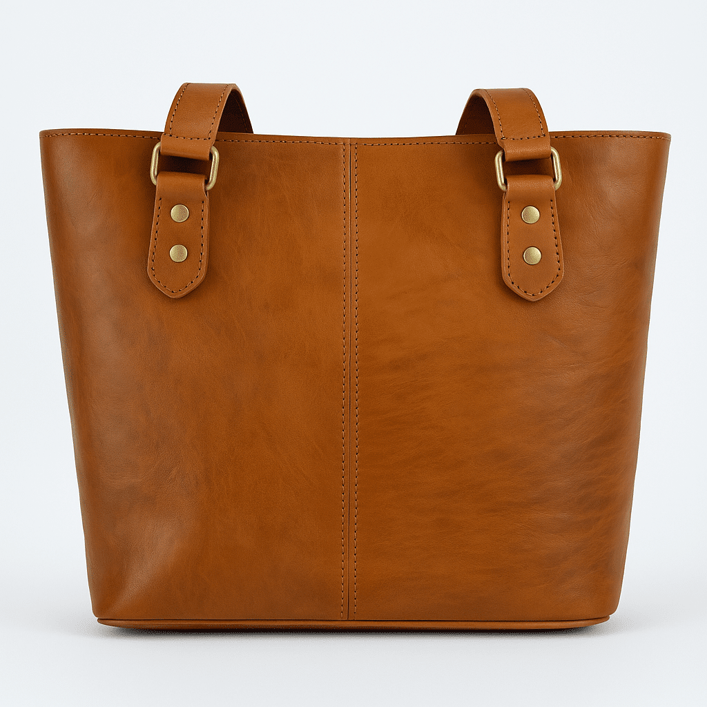 Sac fourre-tout en cuir marron fait main Uk