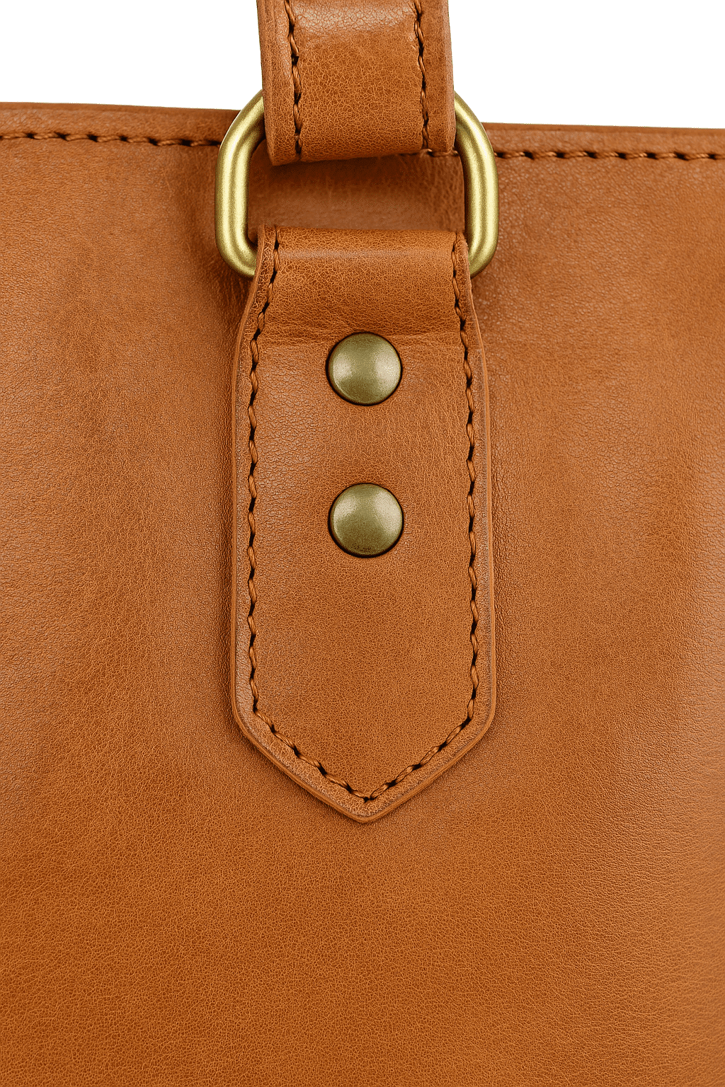 Sac fourre-tout en cuir marron fait main Uk thumbnail 3