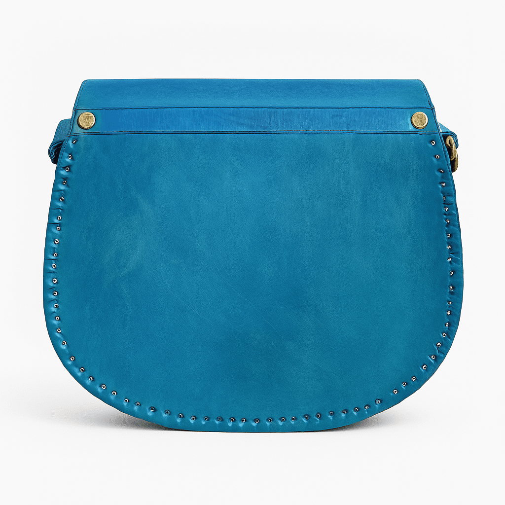 Sac En Cuir Marocain Fait Main - Design Berbère Unique