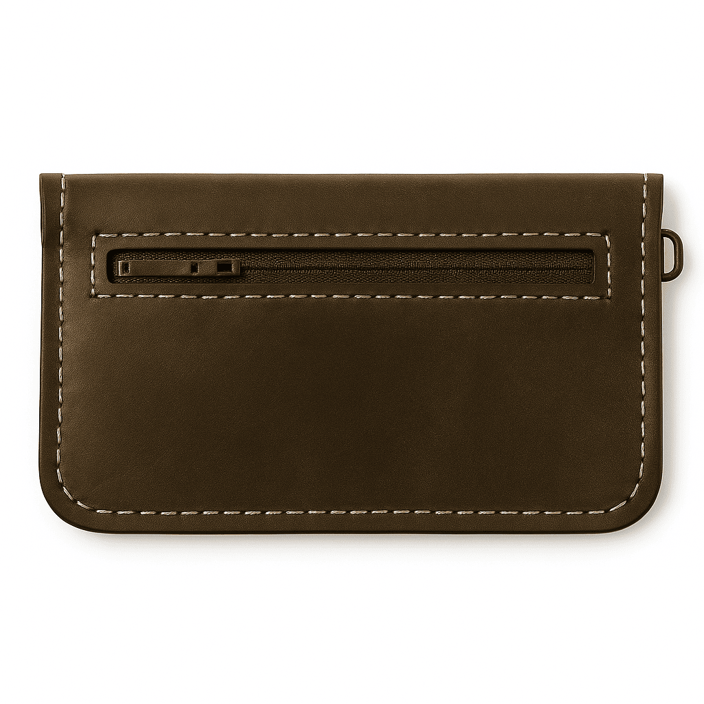  Leather Card Wallet – Handmade Moroccan Coin Purse
