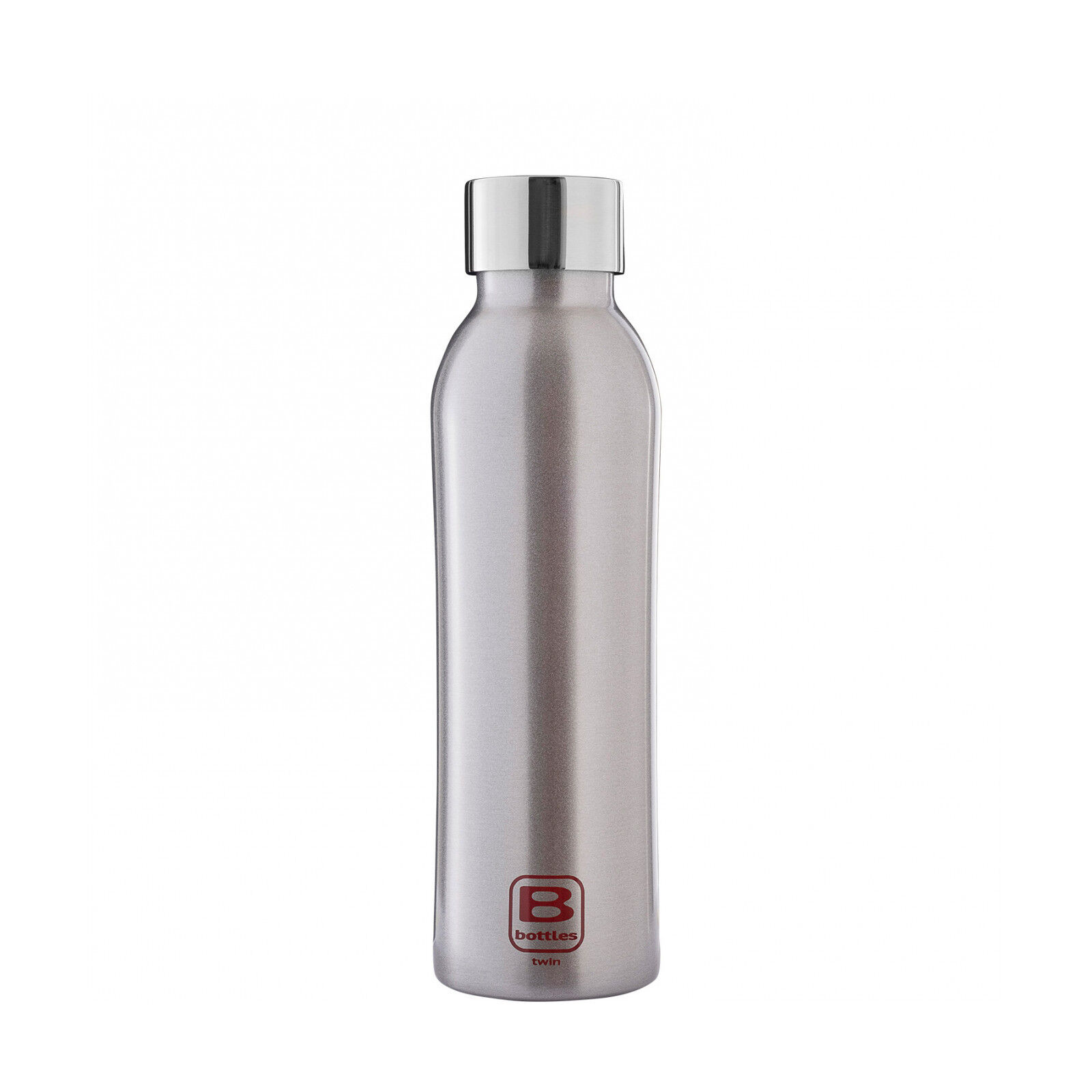 BOTTLES SILVER BRUSHED TWIN 500 ML
