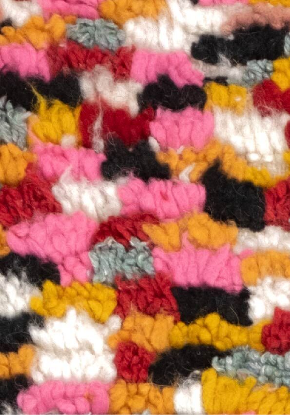 Tapis marocain multicolore - Audacieux et vibrant thumbnail 2