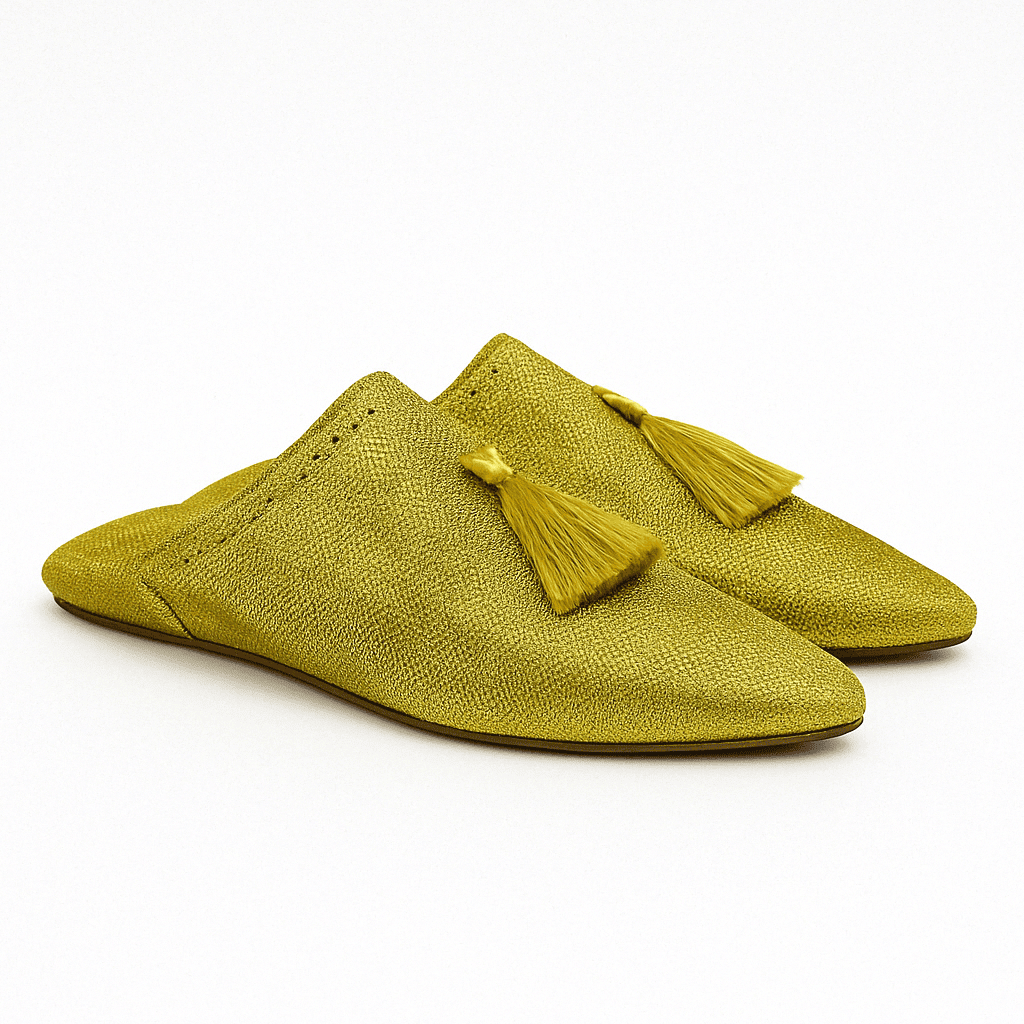 Mocassins marocains à glands dorés