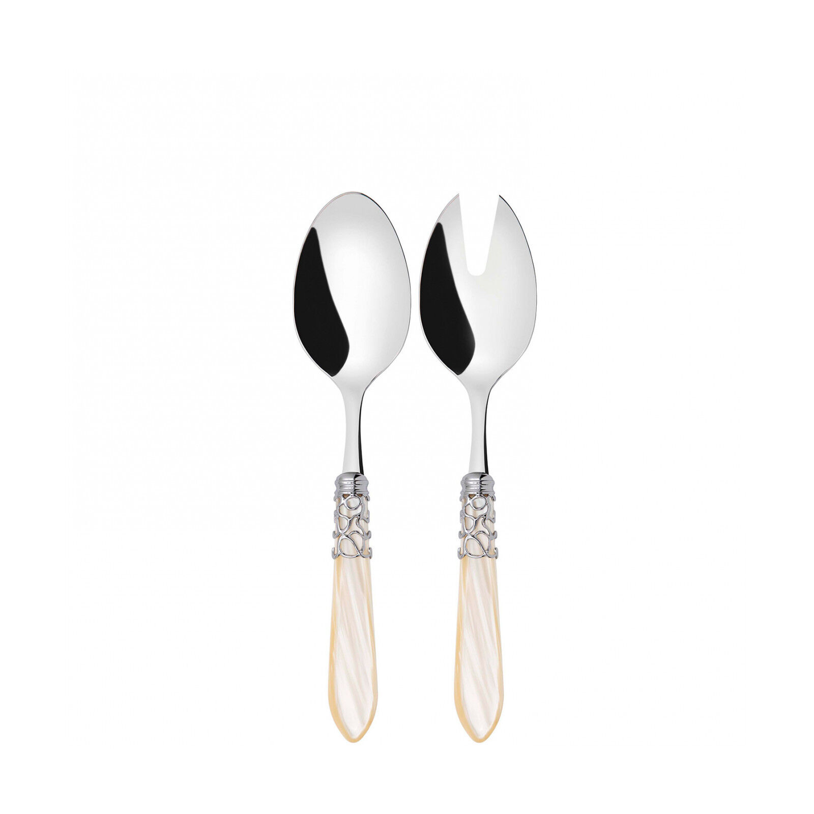 MELODIA 2 PCS SALADE IVOIRE EN BOITE CADEAU