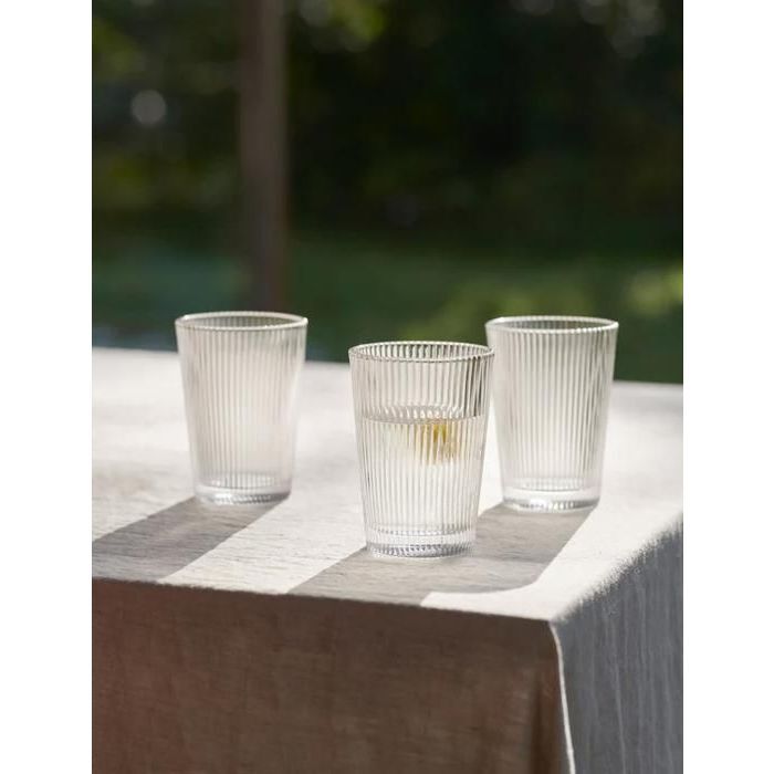 6 Pcs Verres À Eau Stelton 0.24 L En Boite