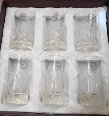 6 Verres À Thé Isocèle
