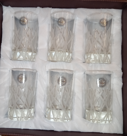 6 Verres À Thé Dalmine