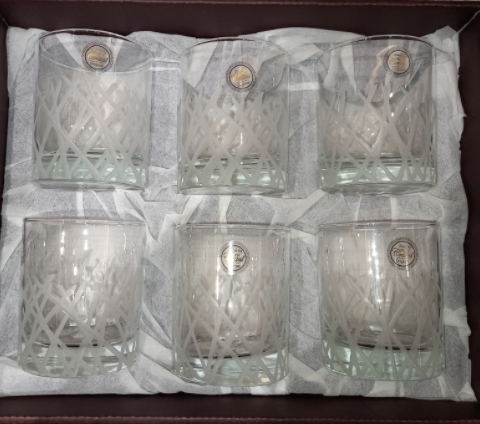 6 Verres À Eau Dalmine