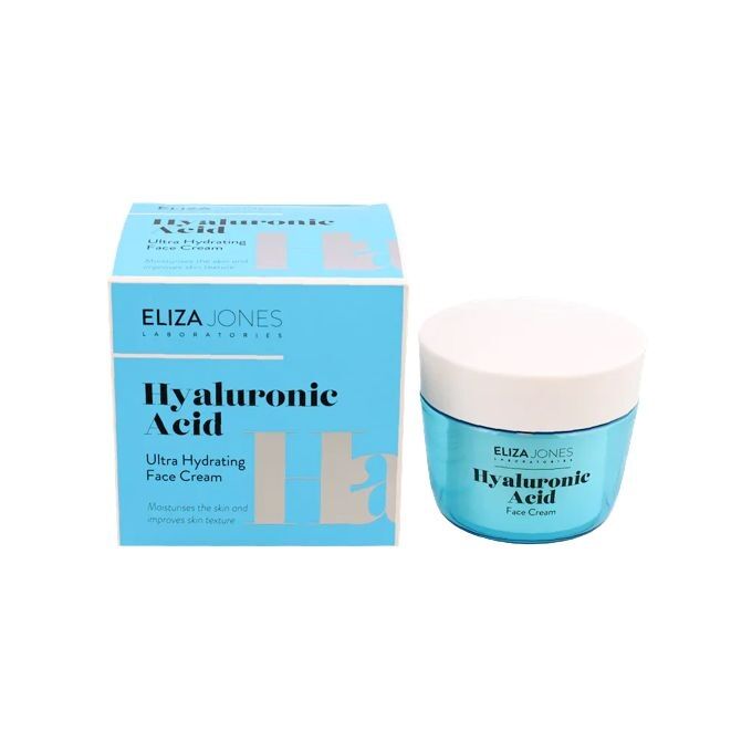 Crème de Jour à l'Acide Hyaluronique, Ultra Hydratant - 50ml