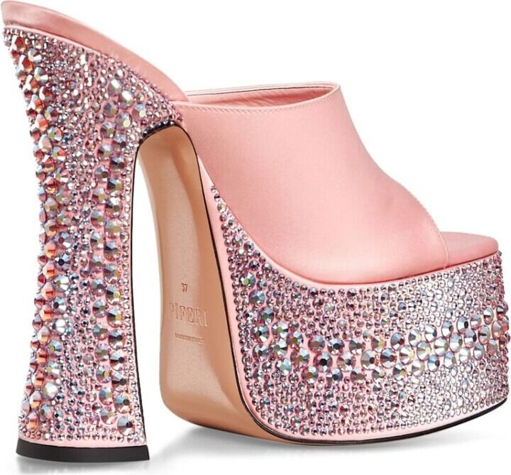 THEODORA CRYSTAL-EMBELLISHED MULES thumbnail 5