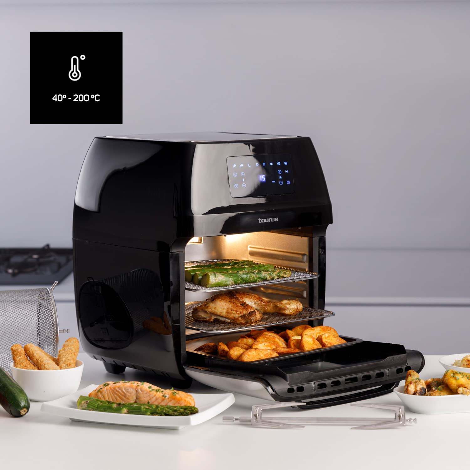 Friteuse AIR FRY DIGITAL GRILL 12L thumbnail 3