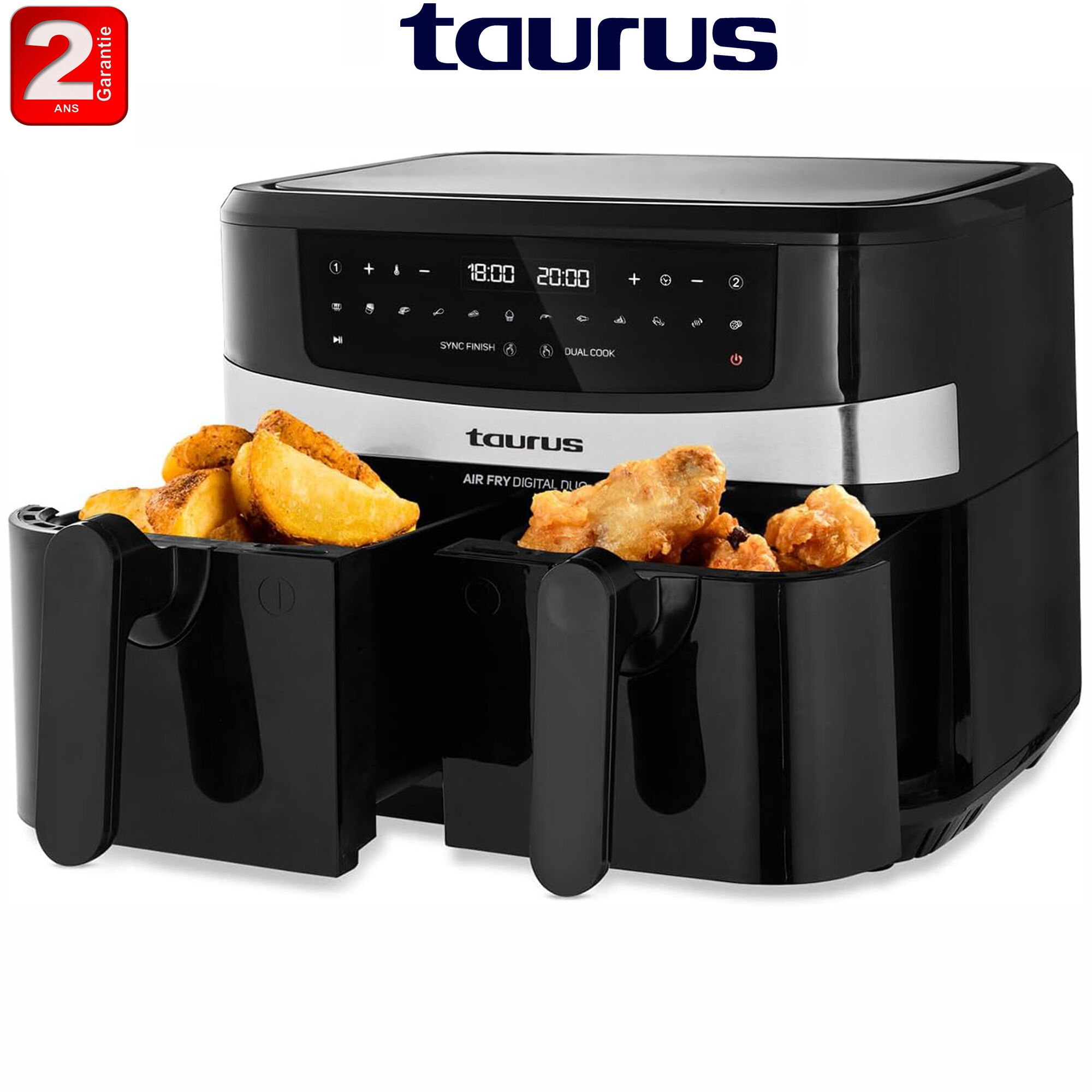Friteuse AIR FRY DIGITAL DUO