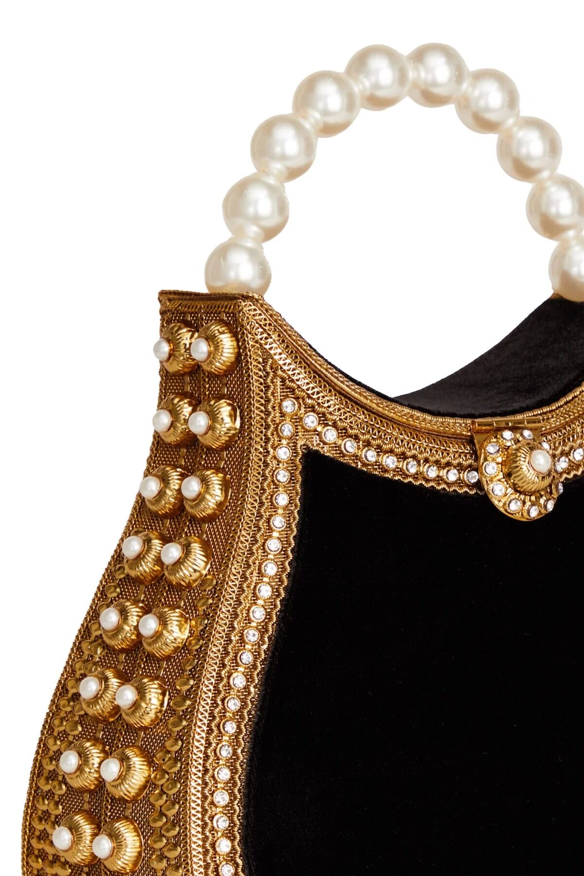 Nimmi Pearl Purse -Cocktail Black thumbnail 3