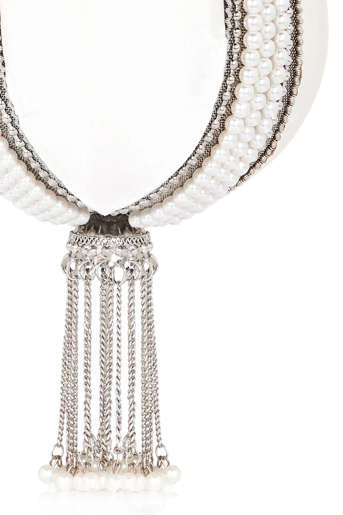 Babi Pearl Bracelet -Bridal -Classic -Silver & Off-White