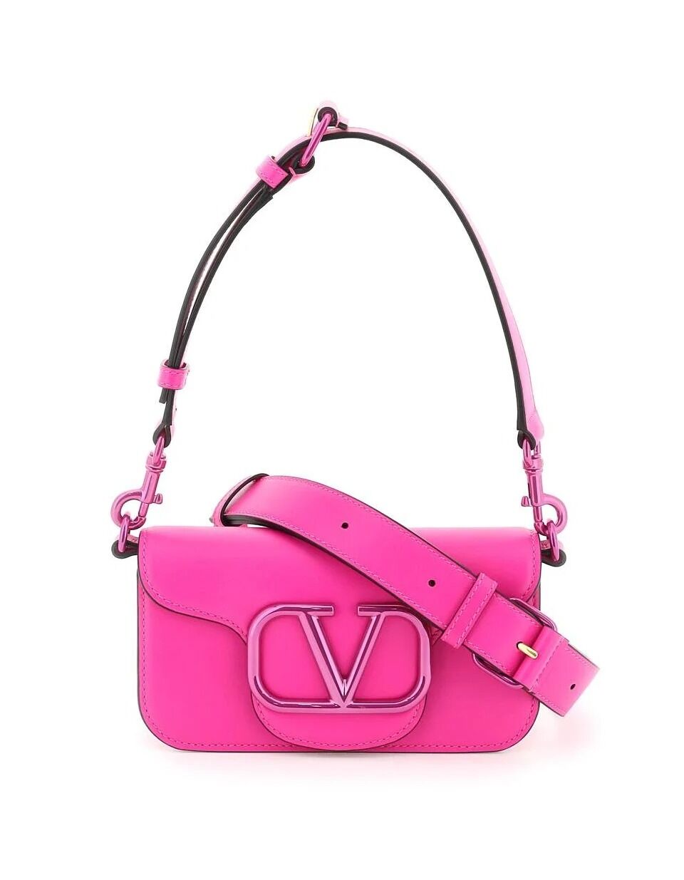 Valentino Locò Foldover Top Mini Shoulder Bag