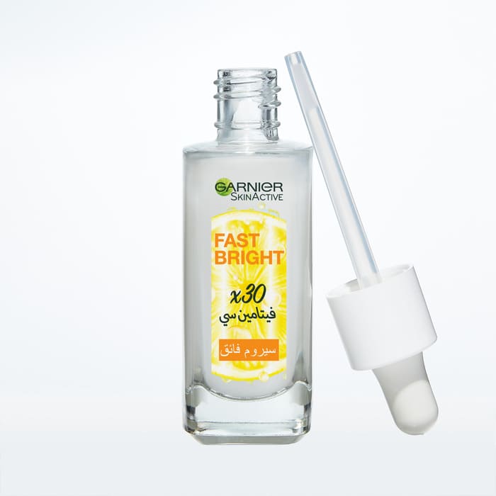 SkinActive - Sérum Fast Bright à la vitamine C booster déclat pour teint terne - 30ml