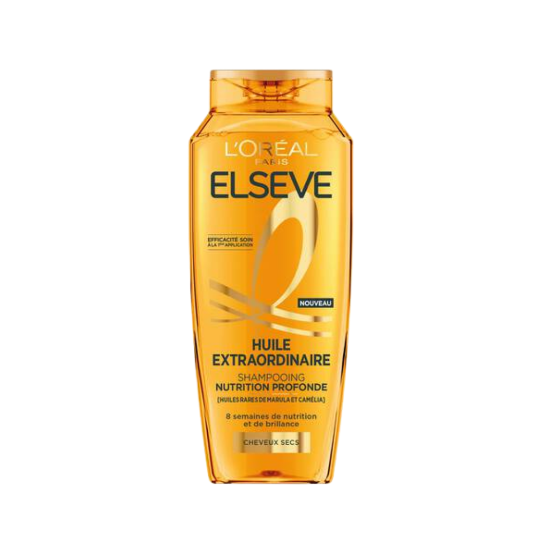 Elsève - Huile Extraordinaire - Shampooing nutrition cheveux normaux à secs 200ML
