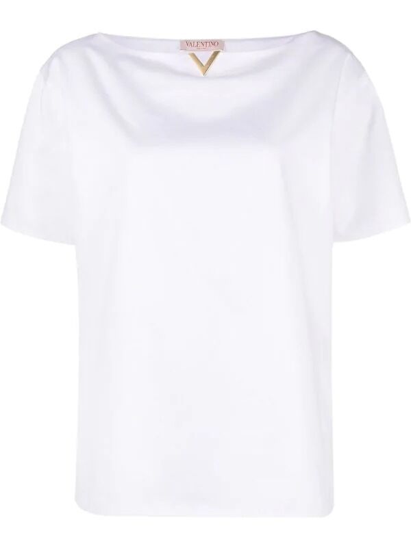 T-shirt Oversize A Plaque Logo