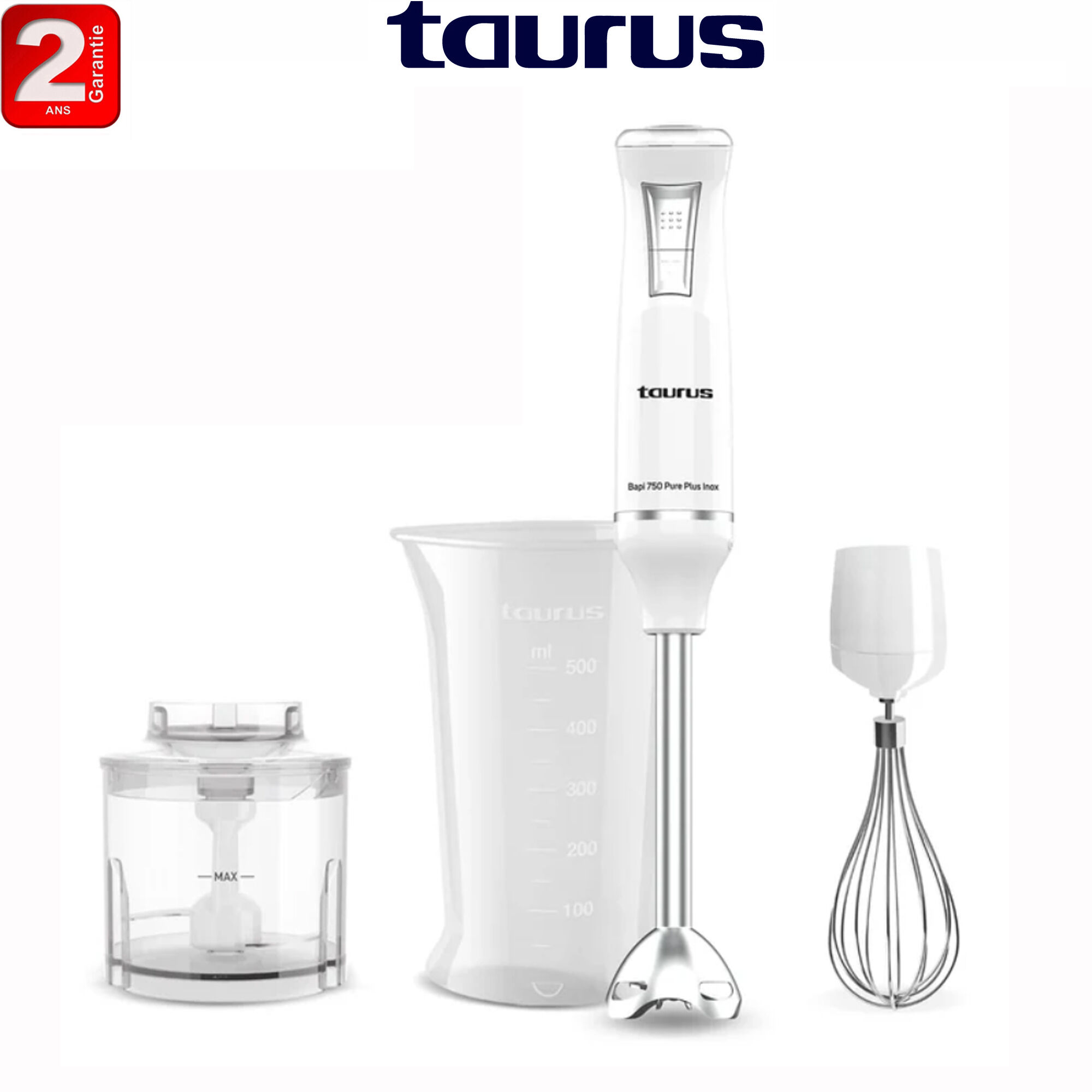 Robot Mixeur Plongeant BAPI 750 PURE PLUS INOX