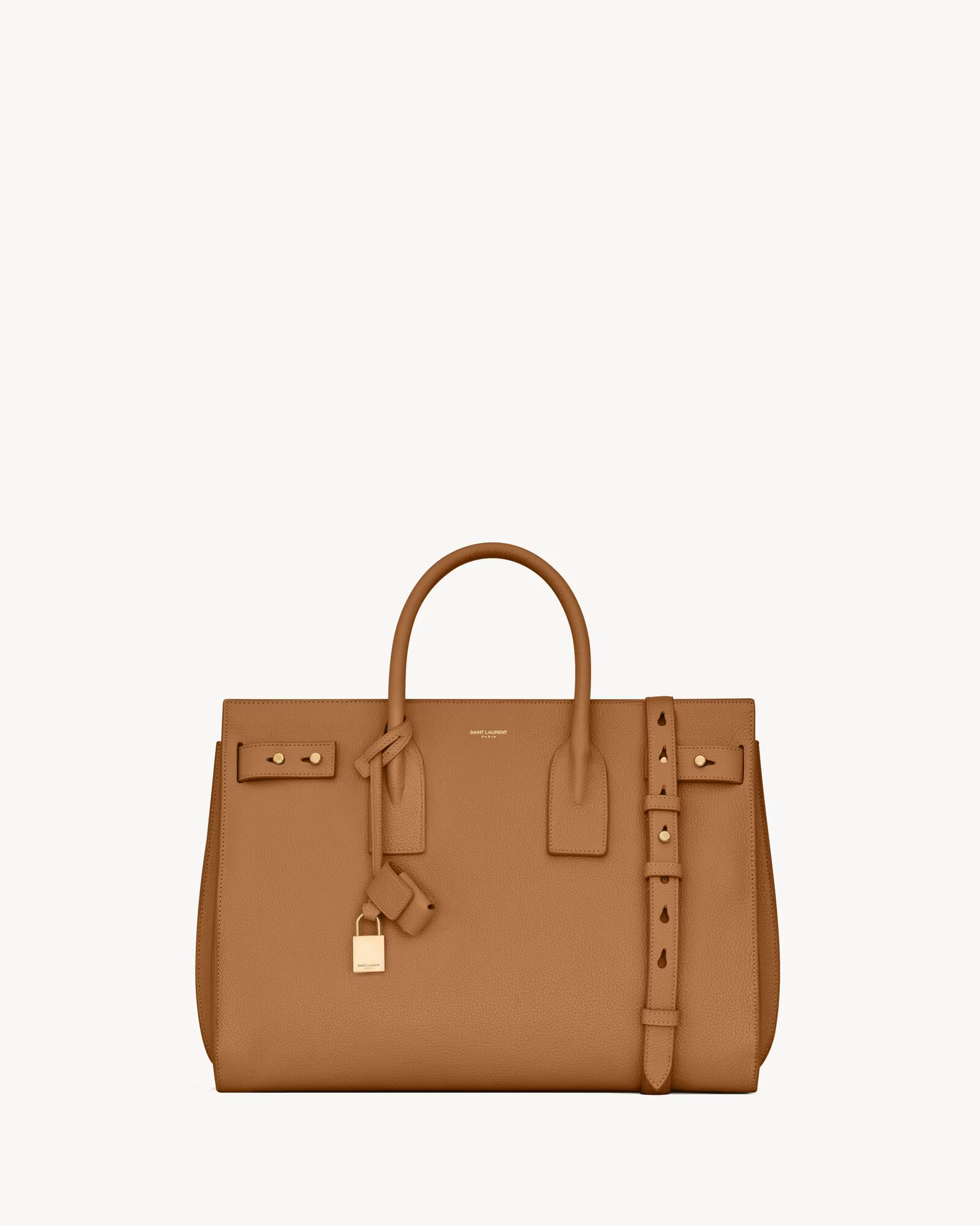 Sac de jour souple en cuir grainé - medium