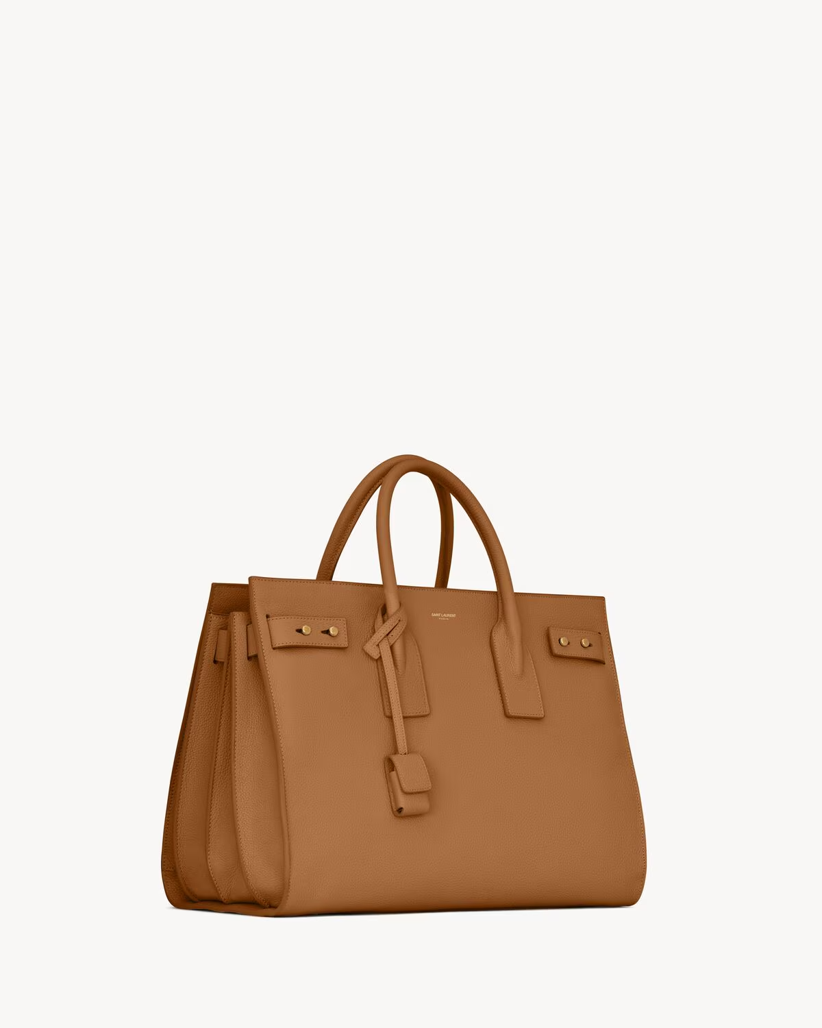 Sac de jour souple en cuir grainé - medium
