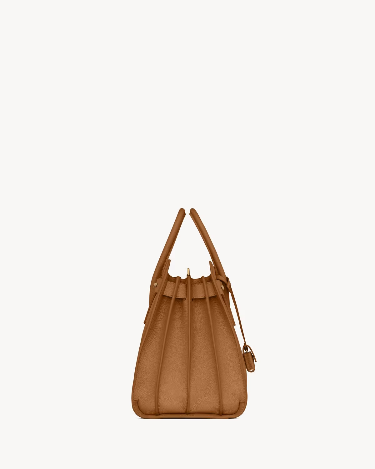 Sac de jour souple en cuir grainé - medium thumbnail 4
