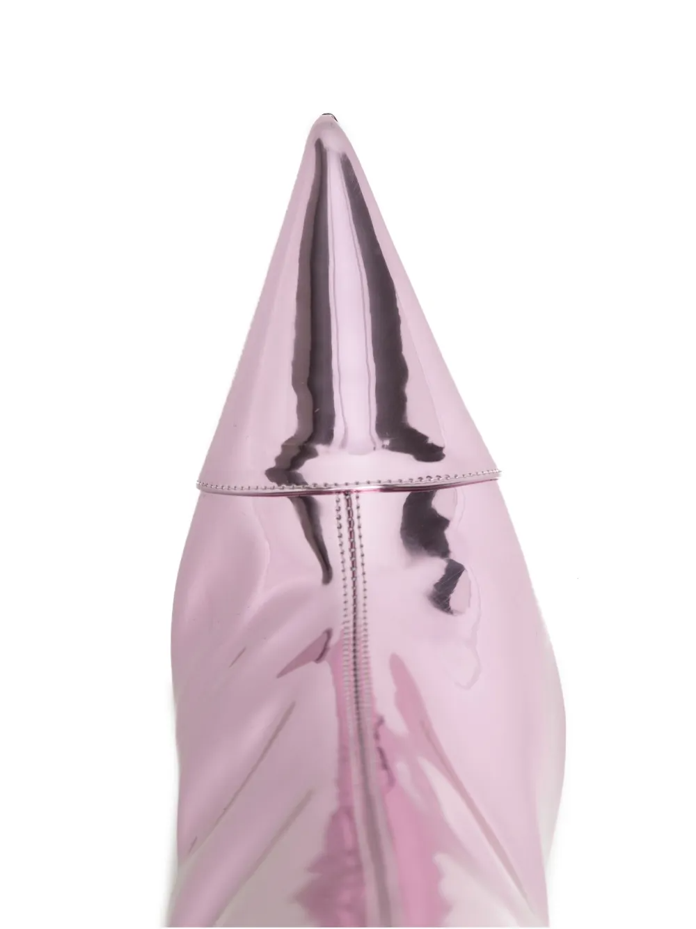 Bfibres synthétiques 100%ottines 100 mm à effet métallisé