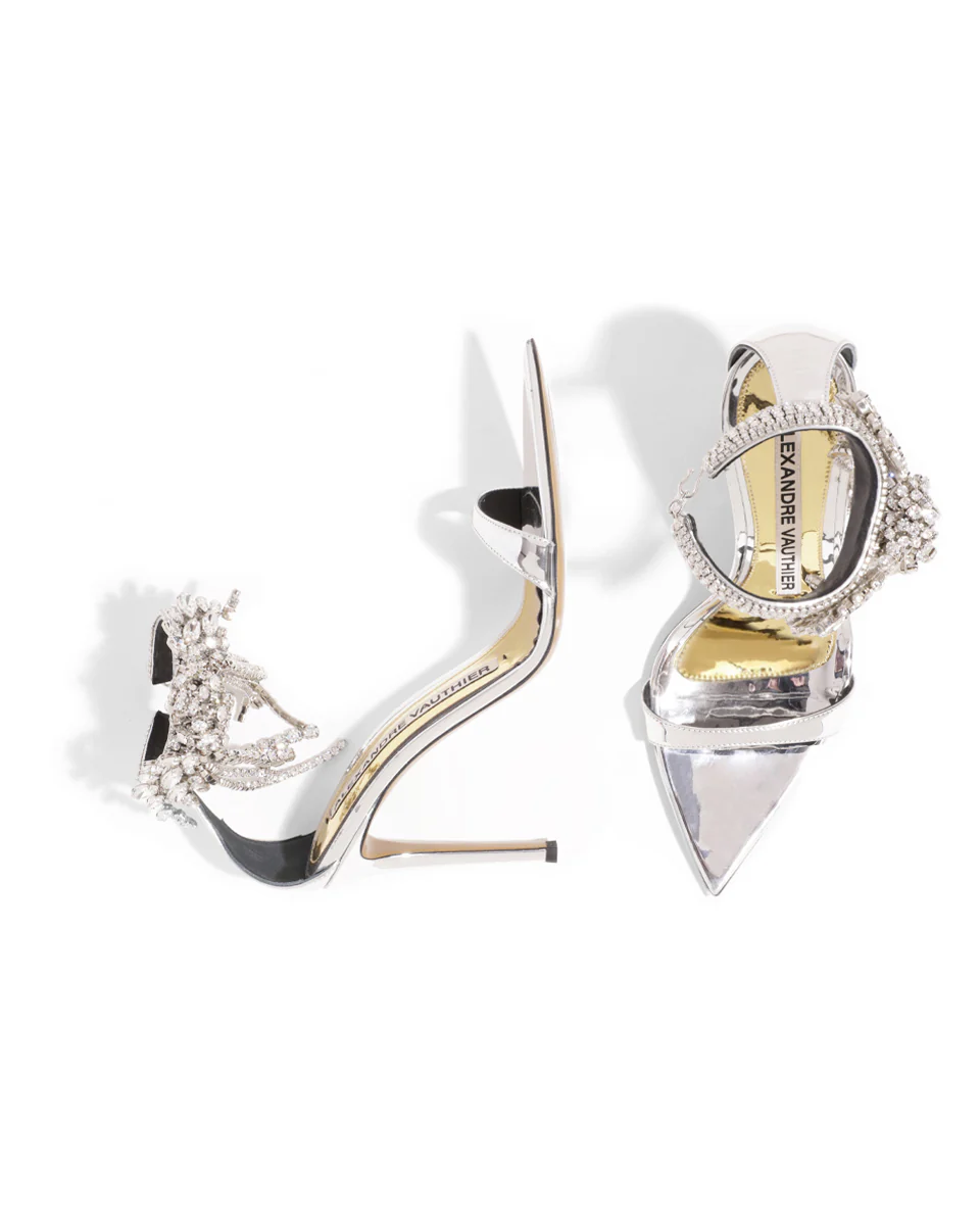 SANDALE BIJOU ARGENTÉE